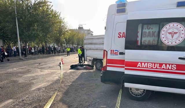 Siverek’te motosiklet sürücüsü hayatını kaybetti