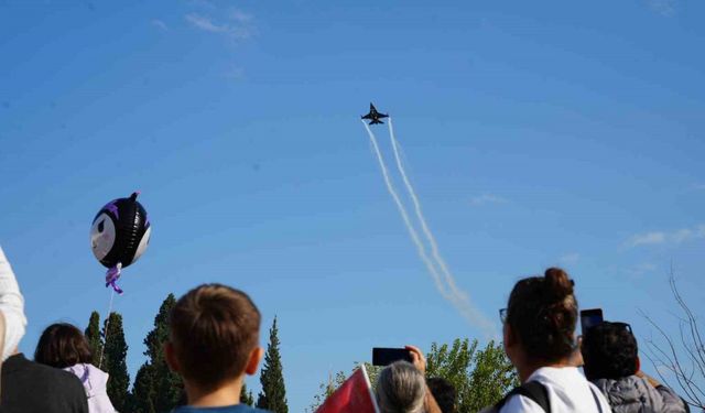SOLOTÜRK’ten Pamukkale semalarında Cumhuriyet coşkusu
