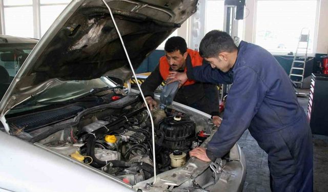 Sürücülere araçları için kış bakımı uyarısı