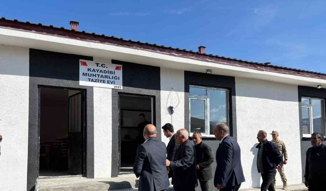 Susuz’da Taziye Evi’nin açılışı yapıldı