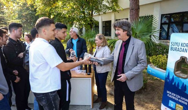 Suyu plastikten arındıran proje BUÜ’de hayata geçirildi