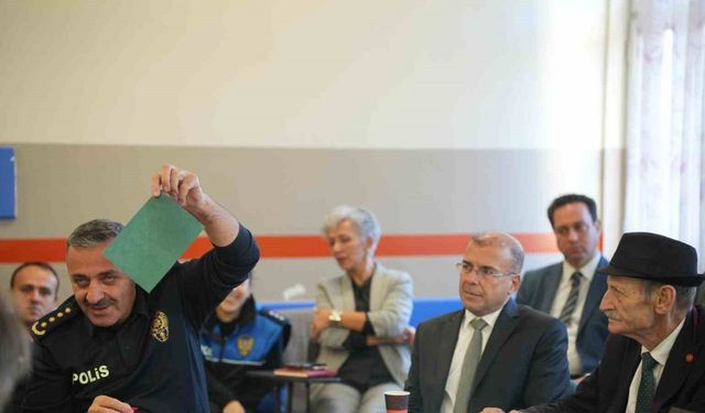 Tekirdağ Emniyeti’nden Aydoğdu’da huzur toplantısı