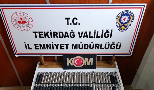 Tekirdağ’da kaçakçılığa geçit yok: 20 şüpheli hakkında işlem başlatıldı