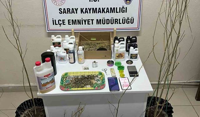 Tekirdağ’da uyuşturucu operasyonu: 5 gözaltı