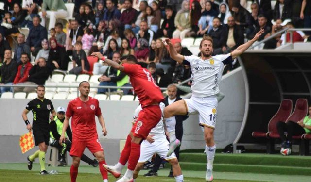 TFF 2. Lig: Karaman FK: 0 - MKE Ankaragücü: 0
