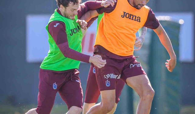 Trabzonspor, Çaykur Rizespor maçı hazırlıklarına devam etti