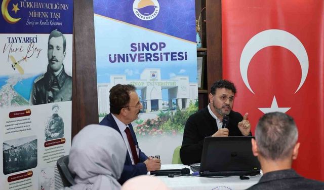 Türk havacılığının öncüsü Sinop’ta anıldı