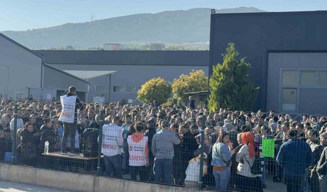 Türkiye’nin dev sanayi kuruluşunda üretim durdu