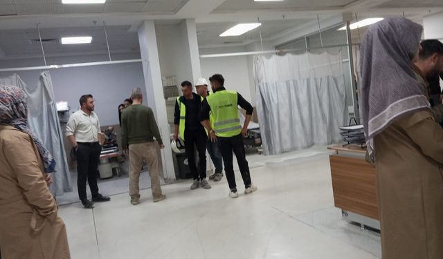 Van’da şehir hastanesi inşaatında iş kazası: 1 işçi yaralandı
