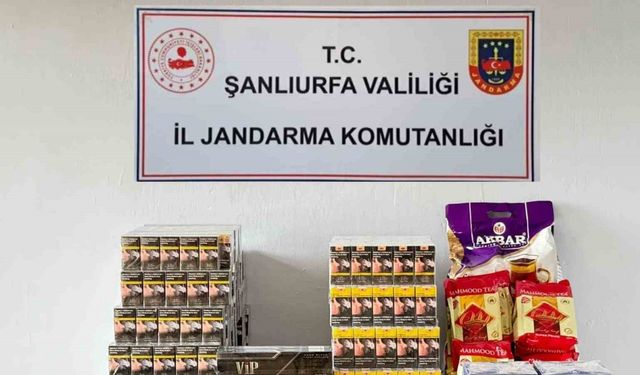 Viranşehir’de jandarma ekipleri kaçakçılığa geçit vermedi