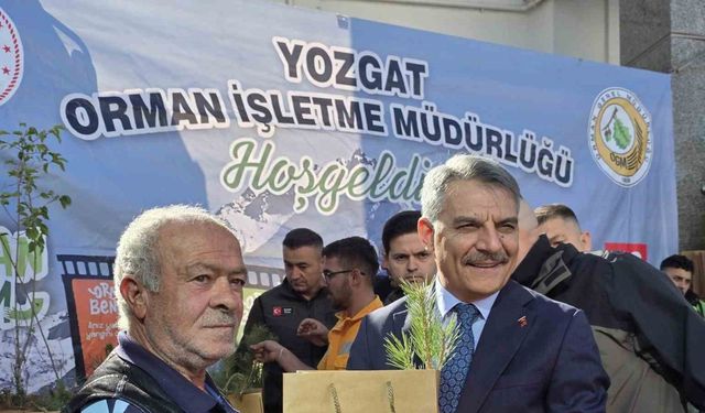 Yozgat’ta 110 bin fidan toprakla buluşacak