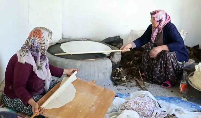 Yozgat’ta imece geleneği ile kış hazırlığı devam ediyor