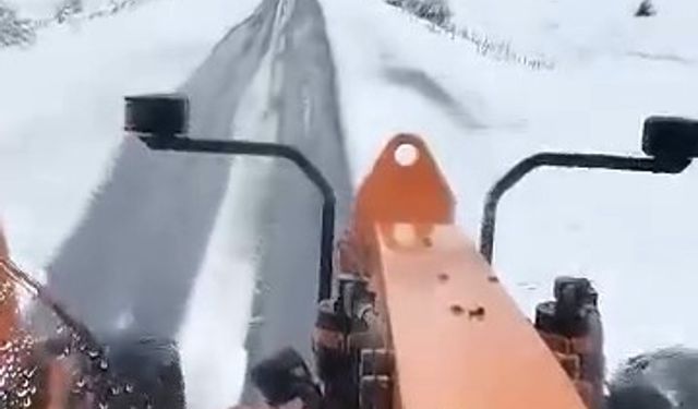 Yozgat’ta mevsimin ilk kar yağışı gerçekleşti