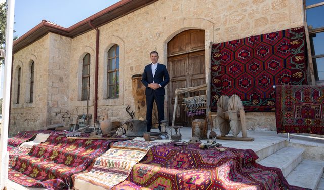 Mezitli'nin 'Taş Mektep Kent Müzesi' Projesine Hibe Desteği