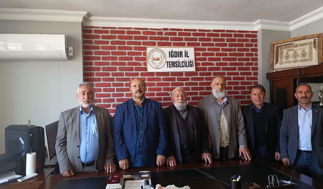 Iğdır'daki Aşiret Liderlerinden İsrail'e Sert Protesto