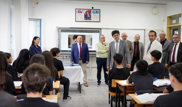 İl Müdürü Özdemirci’den Okul Ziyaretleri