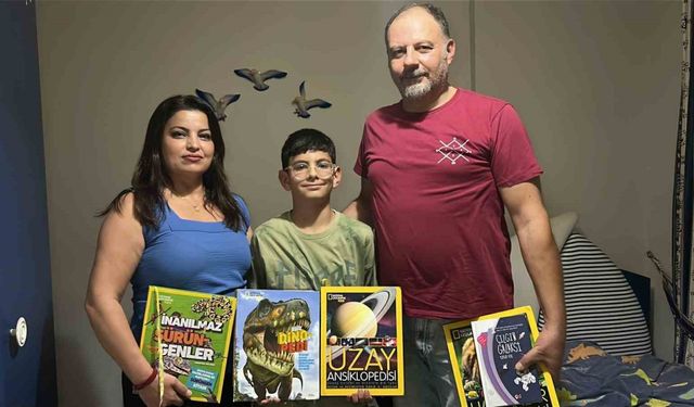 Amerikan üniversitesinden eğitim daveti alan küçük dahi Ümit’in sırrı kitap okumak