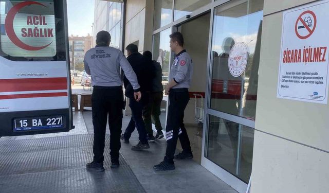 Burdur’da kolunu hisar makinesine kaptıran işçi ağır yaralandı