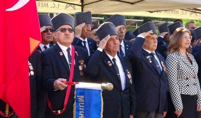 KKTC’nin kuruluşunun 42. yıl dönümü Mersin’de törenle kutlandı