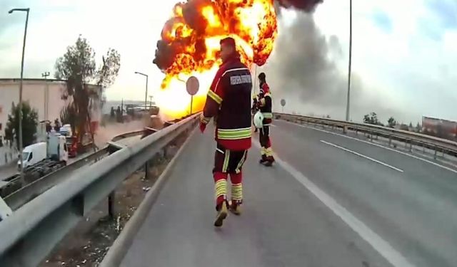 Toroslar’da Yanıcı Yüklü Tanker Kontrol Altına Alındı