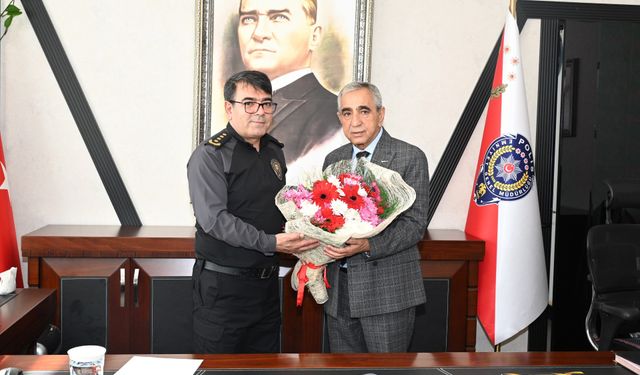 Başkan Sarı’dan Emniyet Müdürü Yılmaz’a Ziyaret