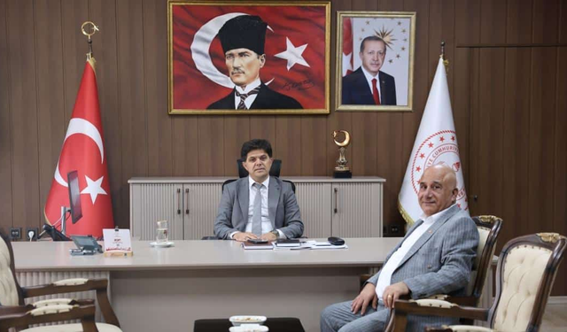 ÇETKODER'den İl Millî Eğitim Müdürü'ne Ziyaret