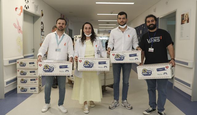 Mersin Büyükşehir’den Lösemili Çocuklara “Büyük Kalpler” Desteği