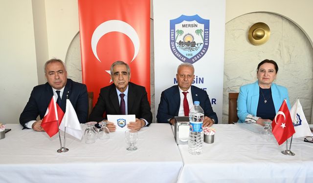 Mersin ESOB’da 2025’in Son Başkanlar Kurulu Yapıldı