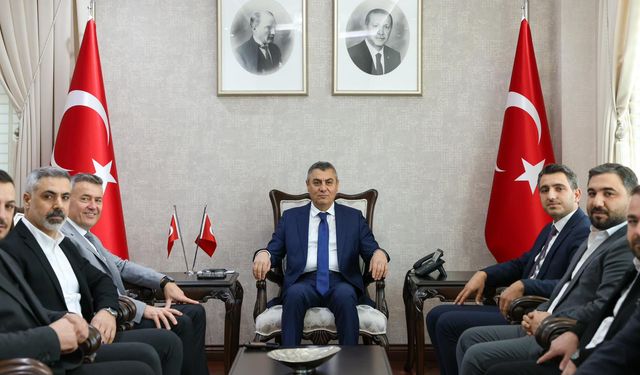 Vali Toros, MTSO heyetini kabul etti