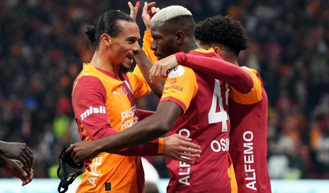 Galatasaray ligin ilk yarısını lider tamamladı