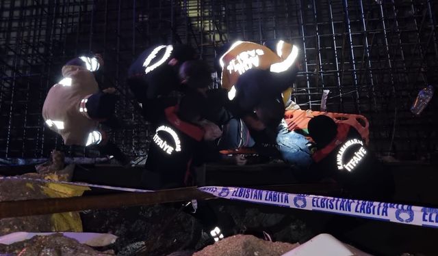 6 metrelik çukura düşen şahıs itfaiye ekiplerince kurtarıldı