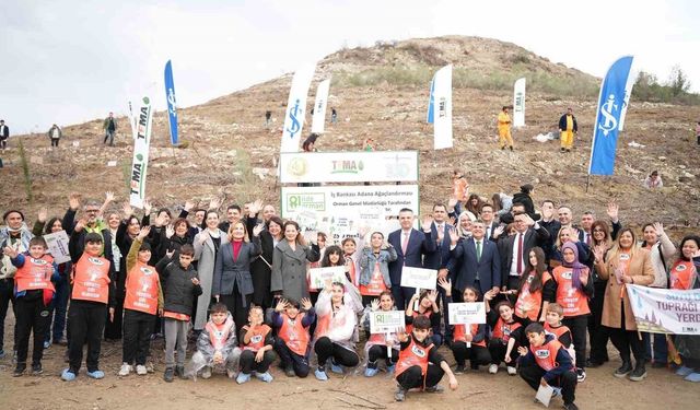 '81 İlde 81 Orman' projesi Adana ile devam ediyor