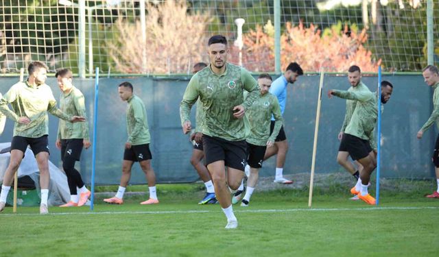 Alanyaspor, Kayserispor maçı hazırlıklarını tamamladı