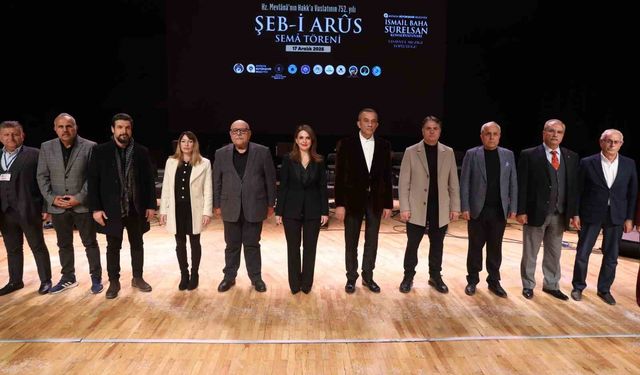 Antalya Büyükşehir Belediyesi Hz. Mevlânâ'yı andı