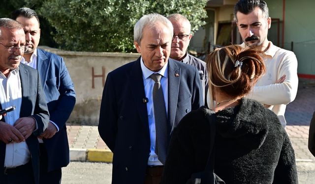 Başkan Kocagöz'den evi yanan vatandaşa destek sözü