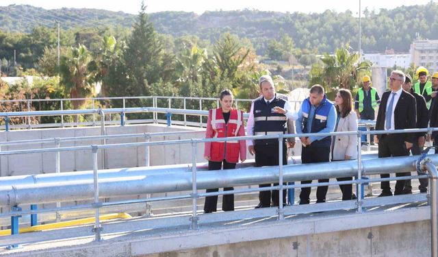 Büşra Özdemir: 'Konaklı Atıksu Arıtma Tesisi'nin Alanya'ya uzun yıllar güvenle hizmet edecek bir kapasiteye gelecek'