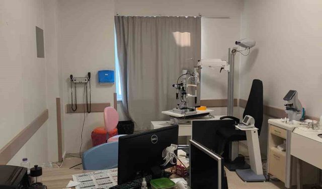 Elmalı Devlet Hastanesi'ne modern göz polikliniği