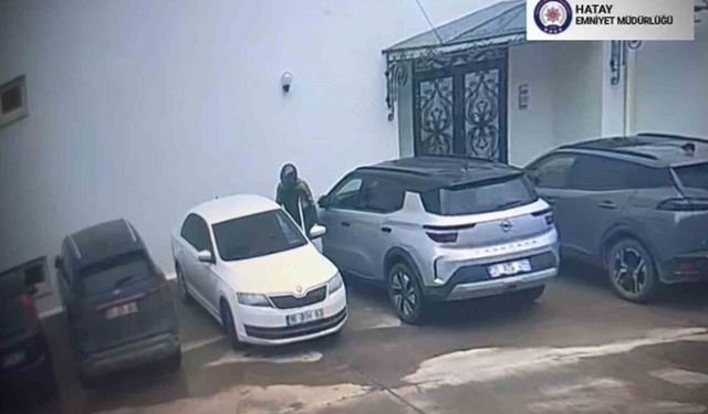 Hatay'da apartmandan 1 milyon 800 bin TL'lik altın çalan hırsız polis takibiyle yakalandı
