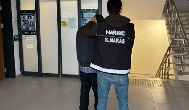 Kahramanmaraş'ta uyuşturucu taciri yakalanıp tutuklandı