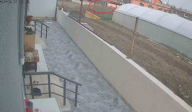 Kalp krizi geçiren adam duvarın üzerinden bahçeye düştü