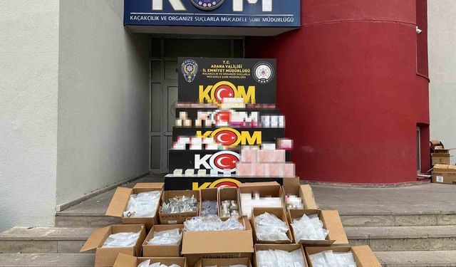 Merdiven altı muayenelerden 4 bin 655 kaçak ilaç ele geçirildi