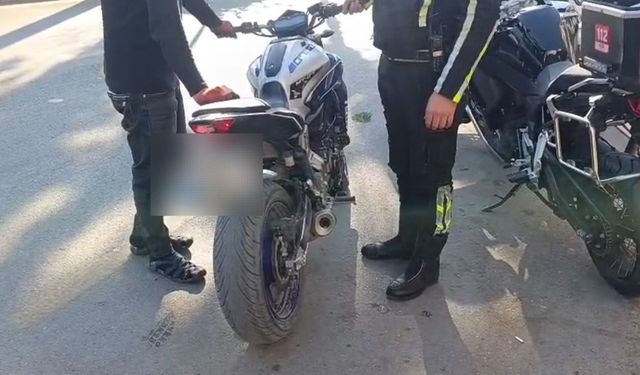 Mersin'de abart egzoz kullanan araçlara ceza yağdı