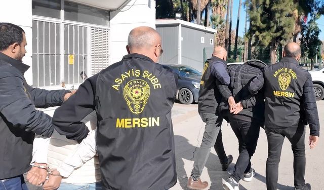 Mersin'de kurşunlama ve yaralama olaylarına karışan şüpheliler yakalandı
