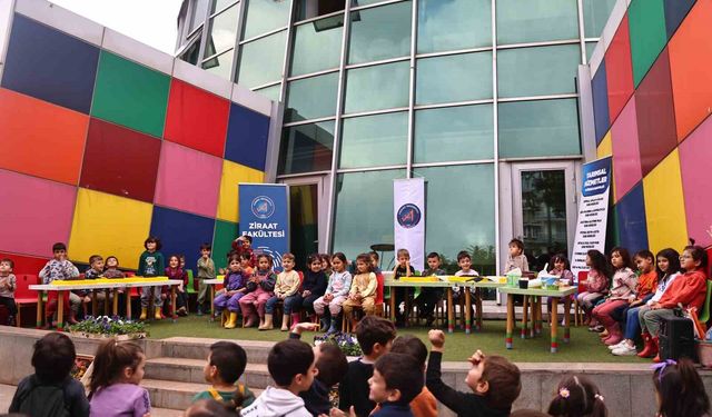 Minikler 'Bir Saksı Bir Umut' projesiyle toprakla buluştu