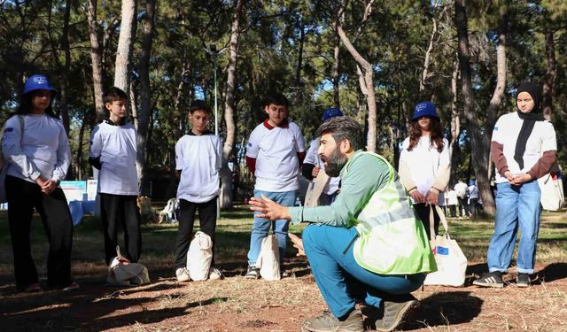 Orman ekosisteminde atıkların tehlikesi uygulamalı gösterildi