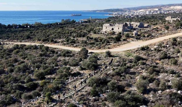 Tarihi Kilikya Yolu yürüyüşü doğa ve tarih tutkunlarını buluşturdu
