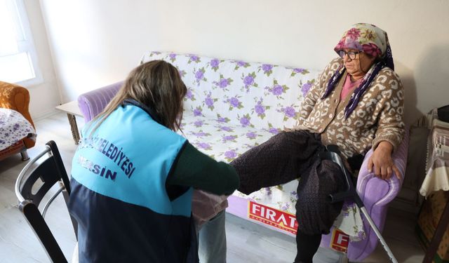 Akdeniz Belediyesi’nden Evde Temizlik ve Bakım Desteği