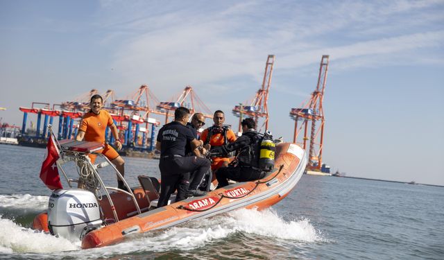 Mersin İtfaiyesi Her An Göreve Hazır