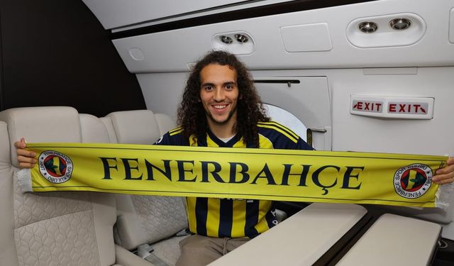 Fenerbahçe'nin yeni transferi Matteo Guendouzi, İstanbul'a geldi