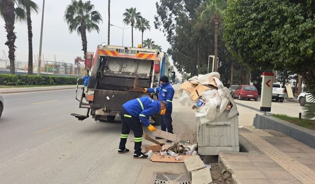 Akdeniz'de çevre temizliği aralıksız sürüyor